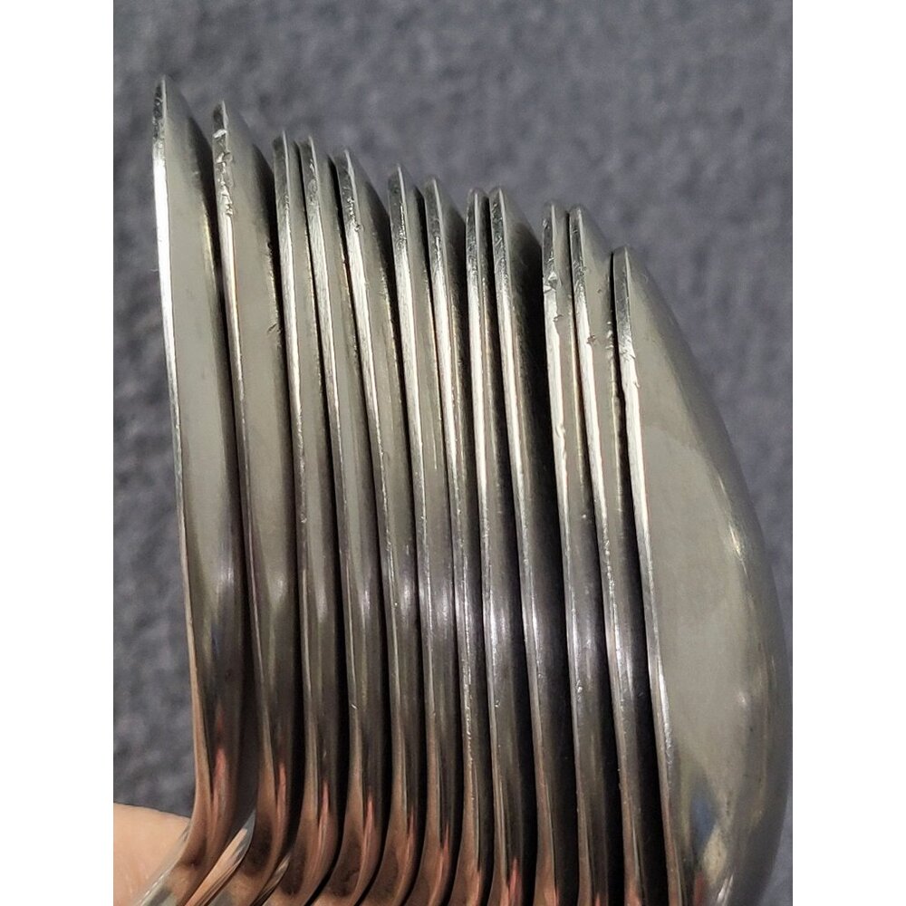 Reed & Barton BOSTON PEARL Teaspoon Stainless Steel 18/8 Korea Set of 12 - Picture 8 of 9